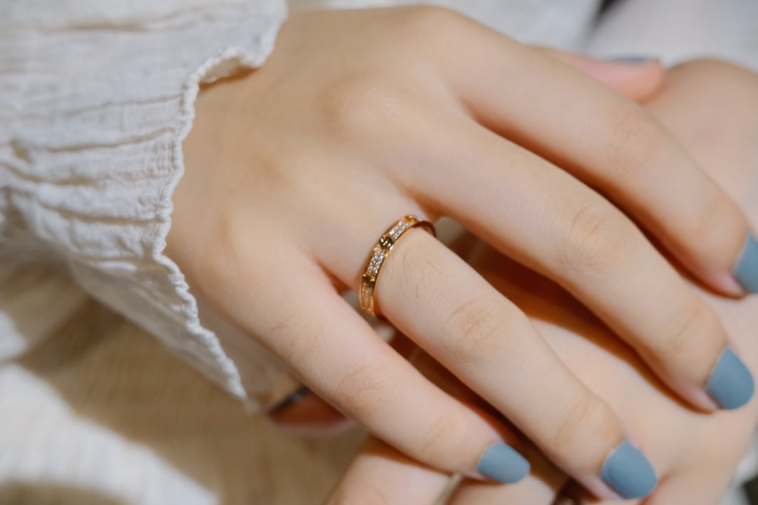 LUXEIFY LOVE RING 2.65MM DIAMOND