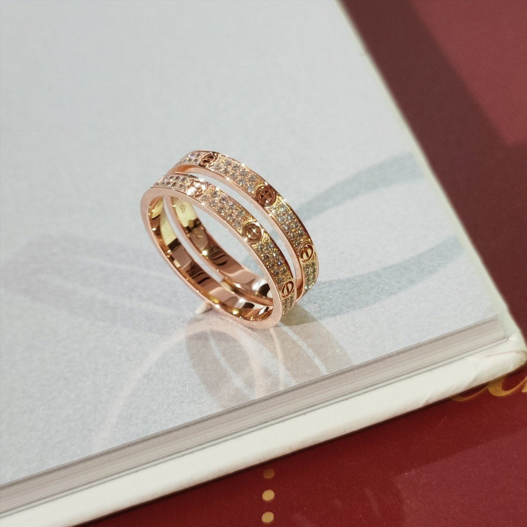 LUXEIFY LOVE RING 2.65MM DIAMOND