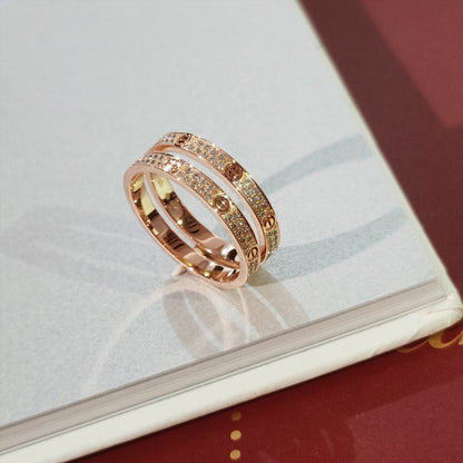 LUXEIFY LOVE RING 2.65MM DIAMOND