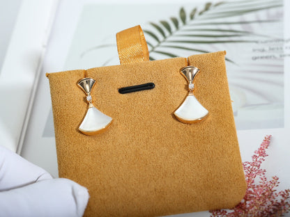 LUXEIFY DREAM MOP PINK GOLD EARRINGS
