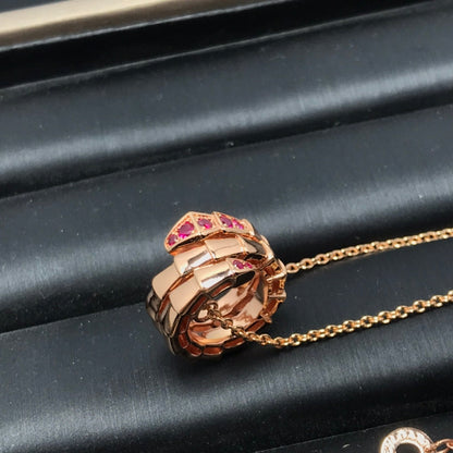 LUXEIFY SERPENTI PEDANT NECKLACE