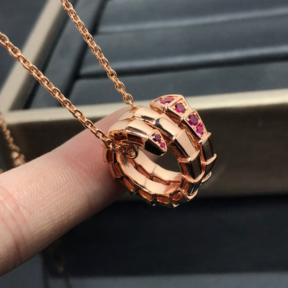 LUXEIFY SERPENTI PEDANT NECKLACE