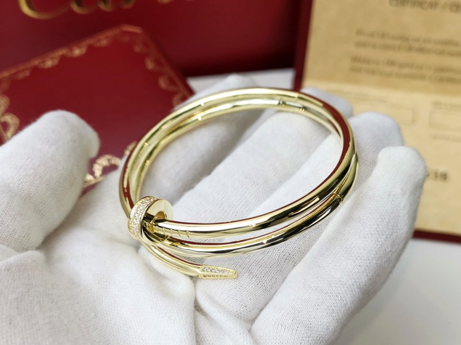 LUXEIFY JUSTE BRACELET 3.5MM DOUBLE ROW DIAMOND