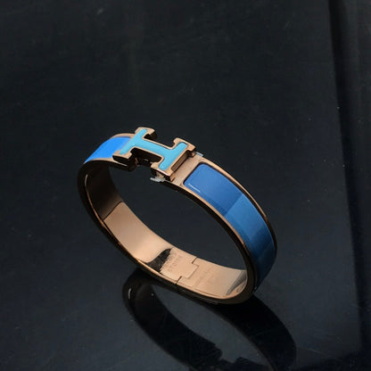 LUXEIFY H BRACELET BLUE RAINBOW CERAMIC