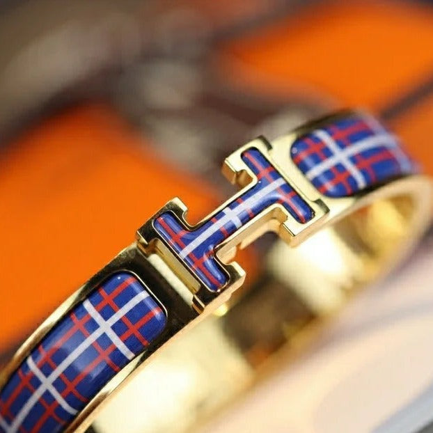 LUXEIFY H TARTAN BRACELET 12MM