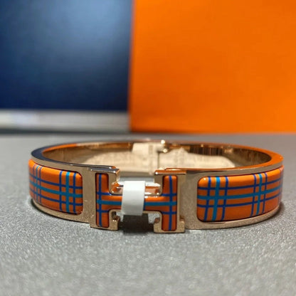 LUXEIFY H TARTAN BRACELET 12MM