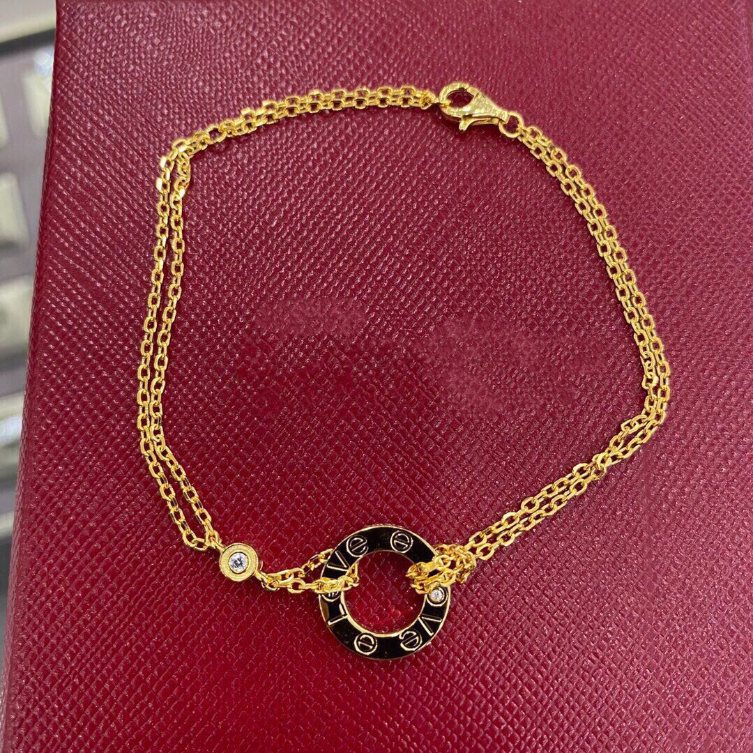 LUXEIFY LOVE BRACELET 2 DIAMOND