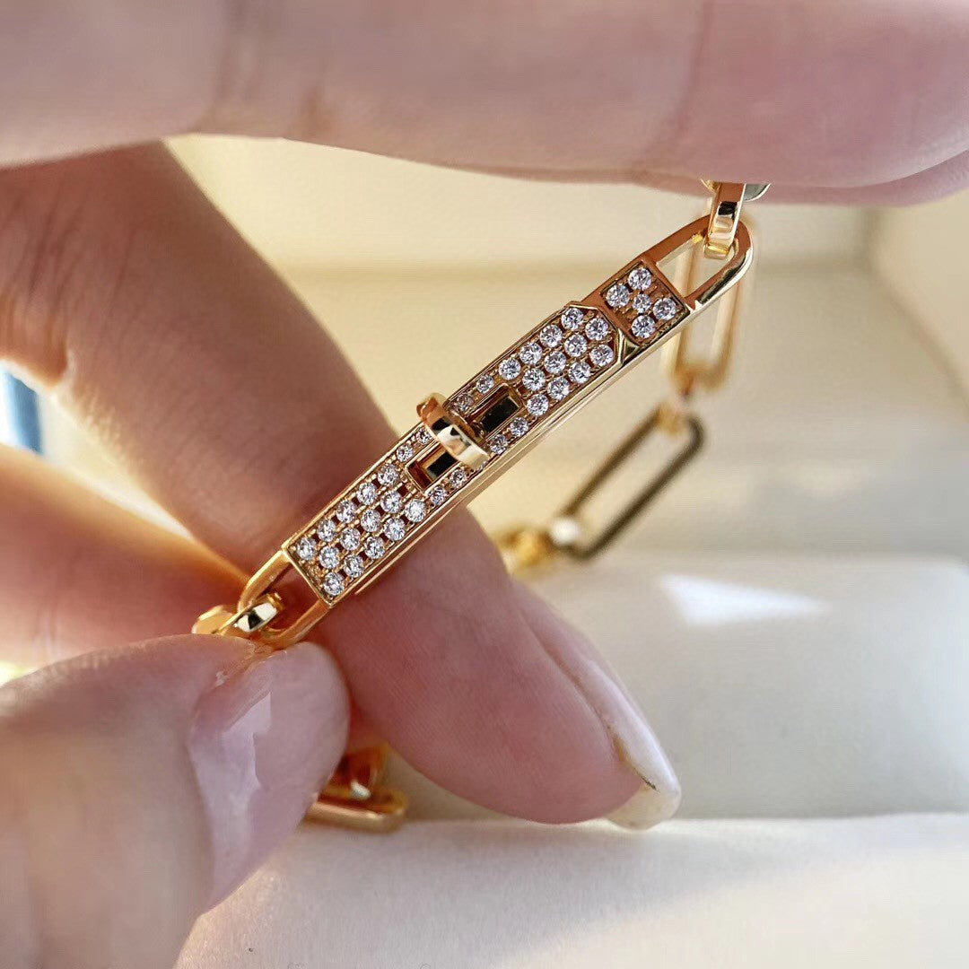 LUXEIFY CHAINE BRACELET SMALL MODEL DIAMOND
