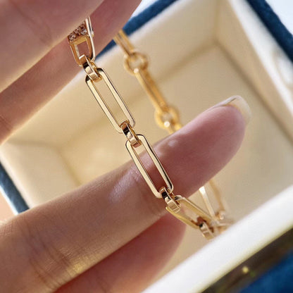 LUXEIFY CHAINE BRACELET SMALL MODEL DIAMOND