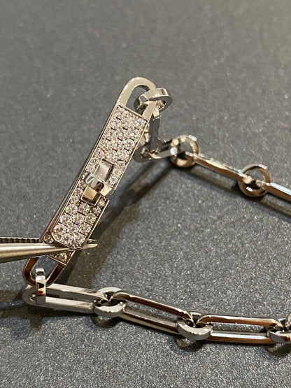 LUXEIFY CHAINE BRACELET SMALL MODEL DIAMOND