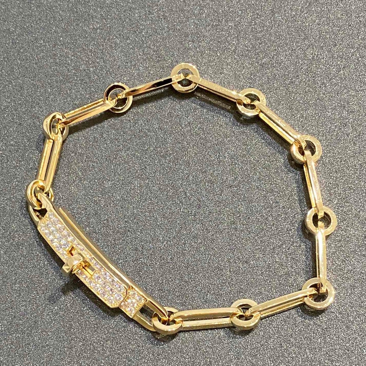LUXEIFY CHAINE BRACELET SMALL MODEL DIAMOND