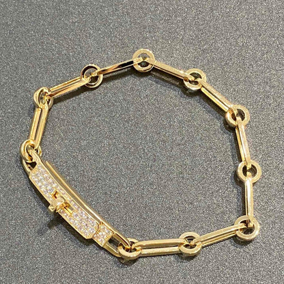LUXEIFY CHAINE BRACELET SMALL MODEL DIAMOND