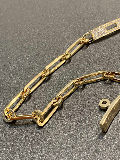 LUXEIFY CHAINE BRACELET SMALL MODEL DIAMOND