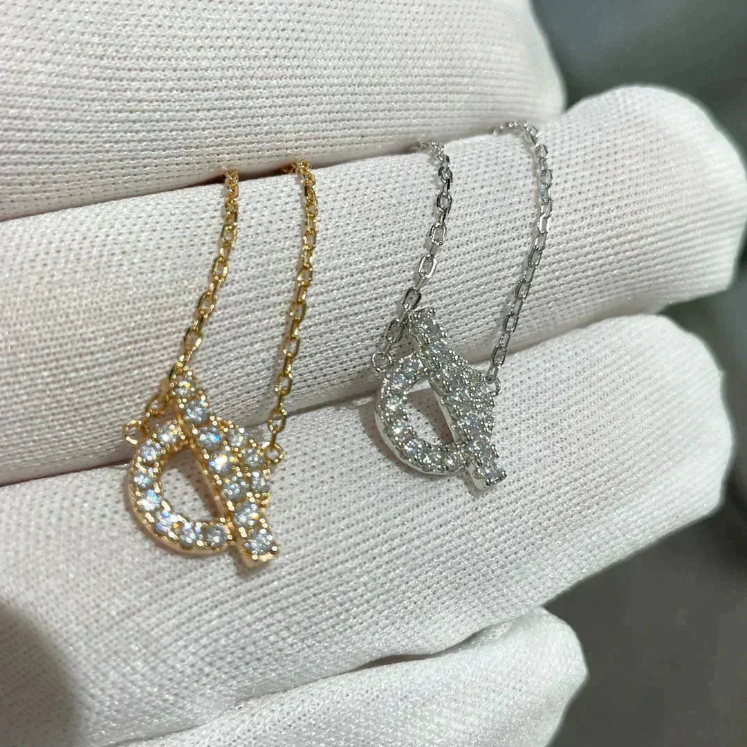 LUXEIFY ECHAPEE NECKLACE DIAMOND