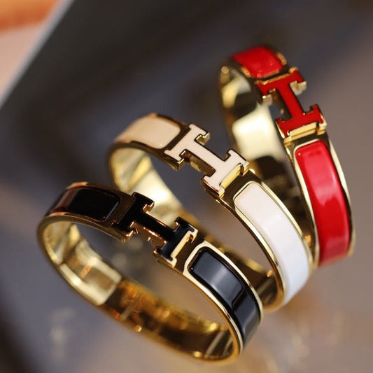 LUXEIFY H BRACELET 12MM GOLD