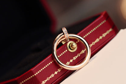 LUXEIFY JUSTE RING 2.65MM PINK GOLD DIAMOND