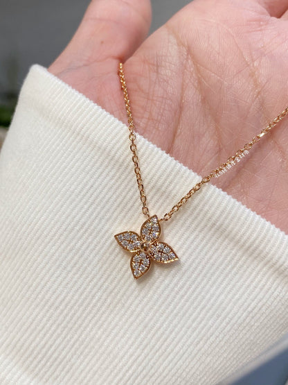 LUXEIFY STAR DIAMOND NECKALCE