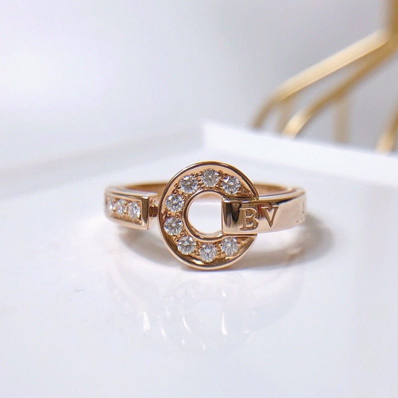 LUXEIFY DREAM RING DIAMOND PINK GOLD