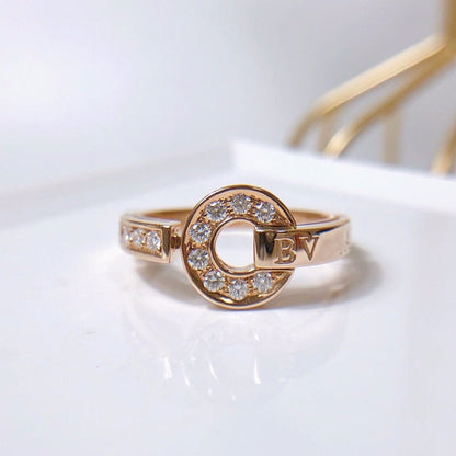 LUXEIFY DREAM RING DIAMOND PINK GOLD