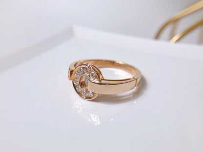 LUXEIFY DREAM RING DIAMOND PINK GOLD