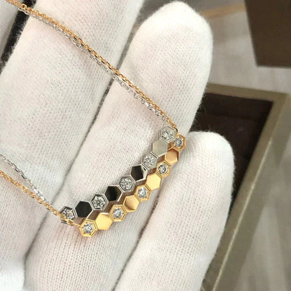 LUXEIFY BEE LOVE NECKLACE DIAMOND