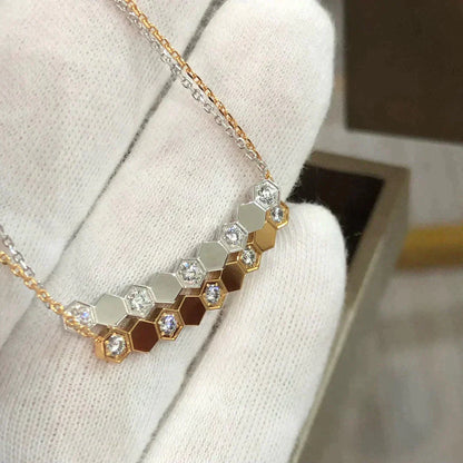 LUXEIFY BEE LOVE NECKLACE DIAMOND