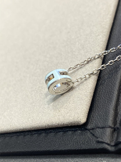 LUXEIFY POP H LIGHT BLUE NECKLACE