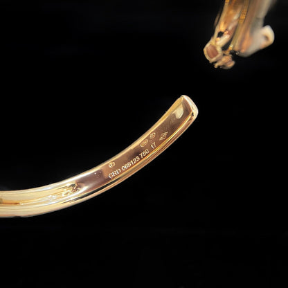 LUXEIFY PANTHERE GOLD OPEN BRACELET