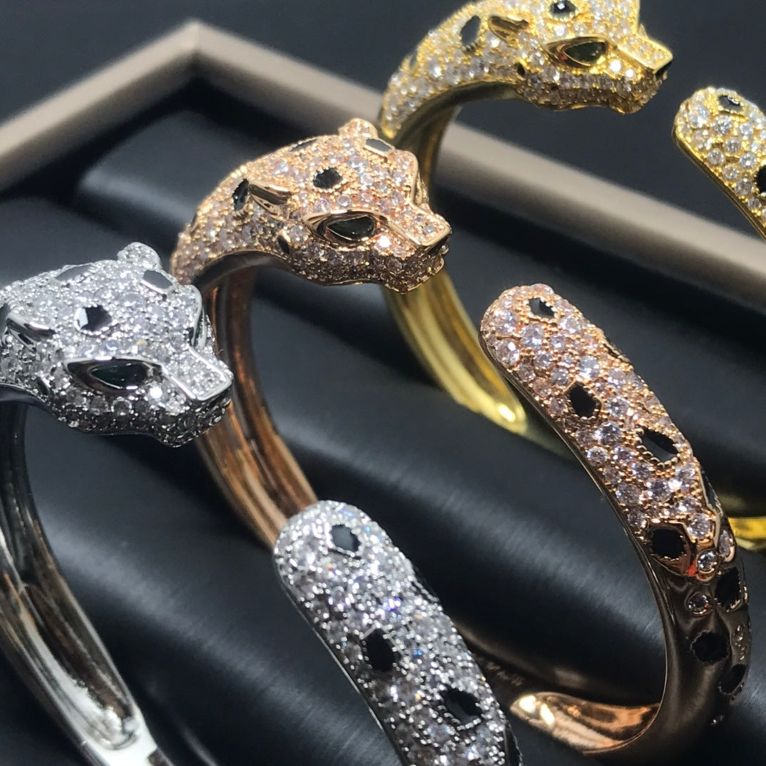LUXEIFY PANTHERE BIG BRACELET DIAMONDS