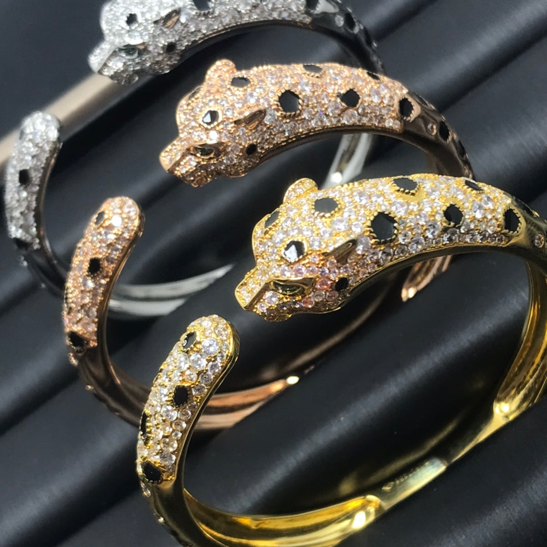 LUXEIFY PANTHERE BIG BRACELET DIAMONDS