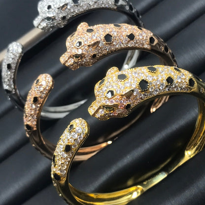 LUXEIFY PANTHERE BIG BRACELET DIAMONDS