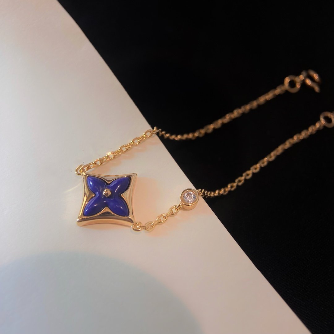 LUXEIFY COLOR STAR PINK GOLD DIAMOND BRACELET