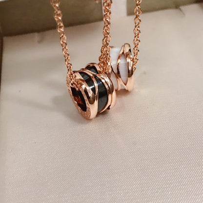 LUXEIFY ZERO 1 FOUR BAND PINK GOLD CERAMIC