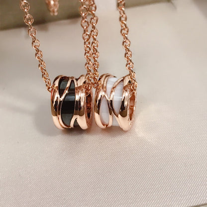 LUXEIFY ZERO 1 FOUR BAND PINK GOLD CERAMIC