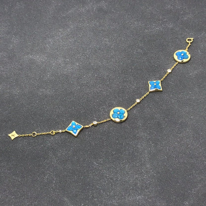 LUXEIFY STAR AND SUN TURQUOISE 4 MOTIFS 3 DIAMONDS