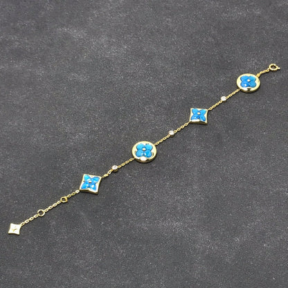 LUXEIFY STAR AND SUN TURQUOISE 4 MOTIFS 3 DIAMONDS