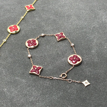 LUXEIFY STAR AND SUN CARNELIAN 4 MOTIFS 3 DIAMONDS