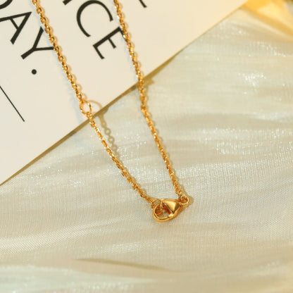 LUXEIFY VOLT SILVER DIAMOND PEDANT NECKLACE