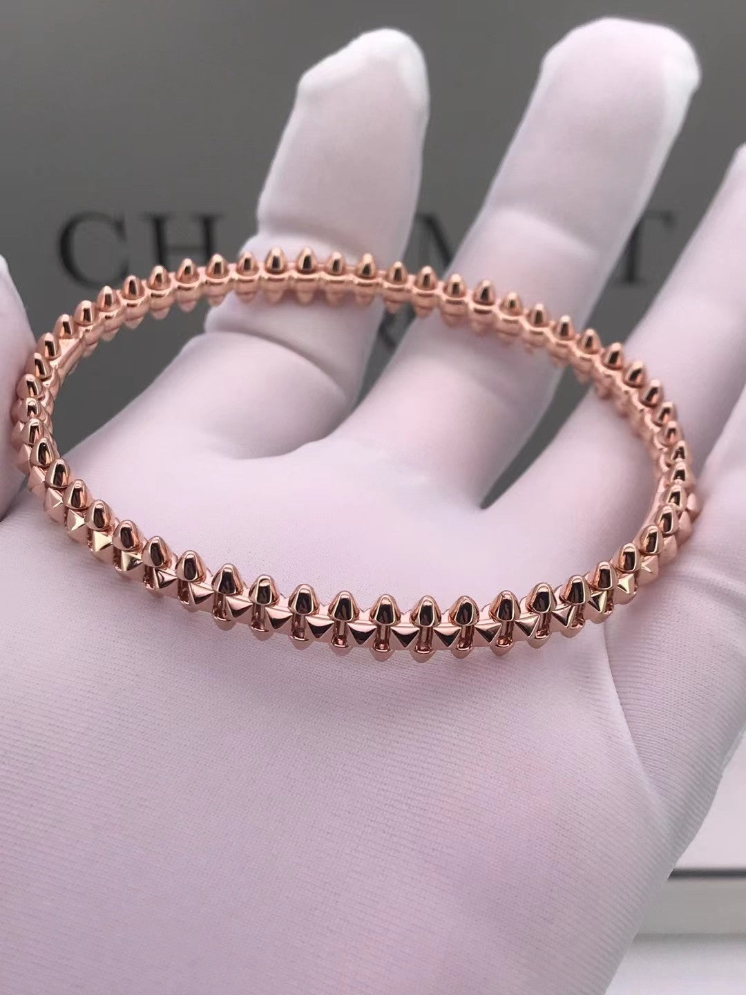 LUXEIFY CLASH PINK GOLD BRACELET