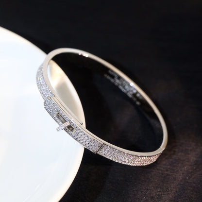 LUXEIFY KELLY BRACELET DIAMOND PAVED