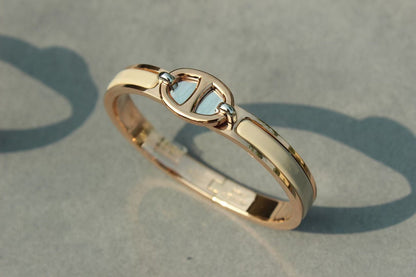 LUXEIFY CLIC CHAINE PINK GOLD BRACELET