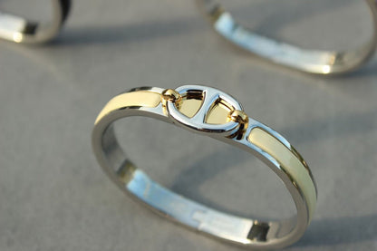 LUXEIFY CLIC CHAINE SILVER BRACELET