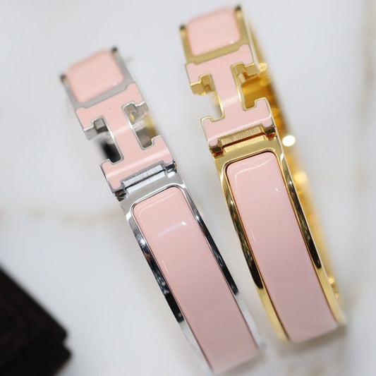 LUXEIFY H BRACELET 12MM PINK