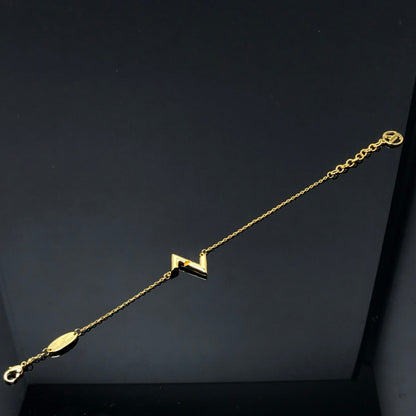 LUXEIFY VOLT LV LOGO BRACELET