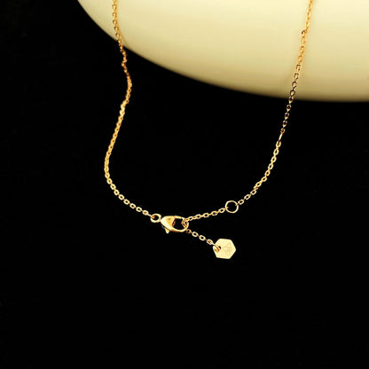 LUXEIFY BEE MINI PEDANT DIAMOND NECKLACE