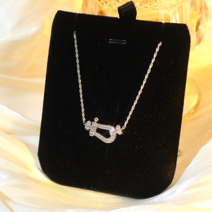 LUXEIFY FORCE 10 DIAMOND SILVER NECKLACE MINI MODEL