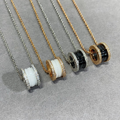 LUXEIFY ZERO 1 DIAMOND CERAMIC NECKLACE