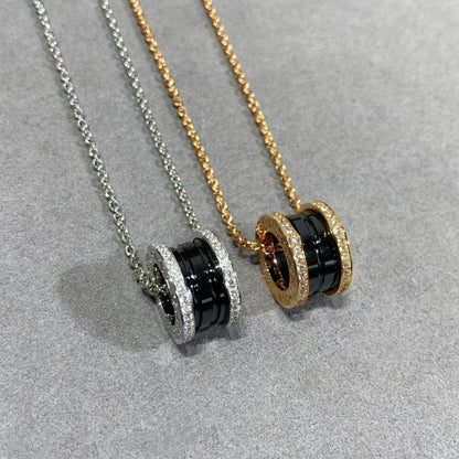 LUXEIFY ZERO 1 DIAMOND CERAMIC NECKLACE
