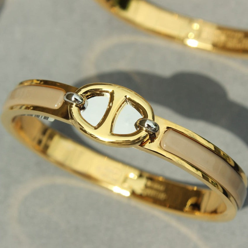 LUXEIFY CLIC CHAINE GOLD BRACELET