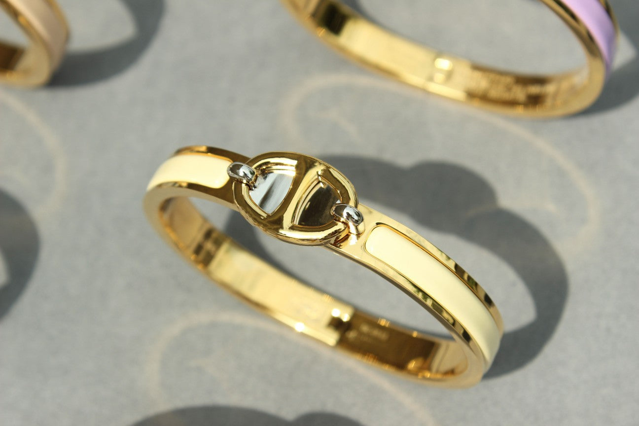 LUXEIFY CLIC CHAINE GOLD BRACELET